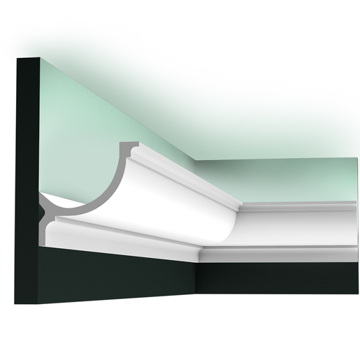 Orac Eckleiste C 902 200cm 10,0 x 10,0 cm (Luxxus)